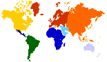 Weltkarte Hilfsbedürftiger Regionen